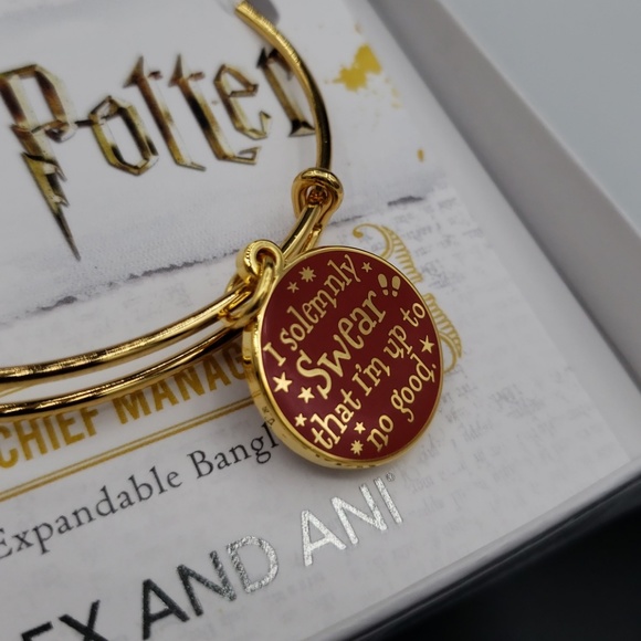 NWT Alex and Ani Harry Potter Mischief Bangle - Picture 3 of 3